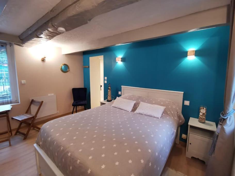 Ferienwohnung Le Rez De Jardin Honfleur Exterior foto