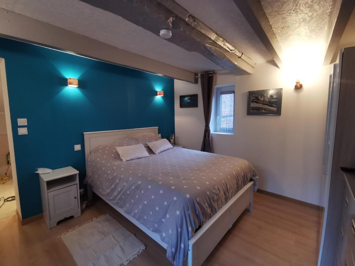 Ferienwohnung Le Rez De Jardin Honfleur Exterior foto